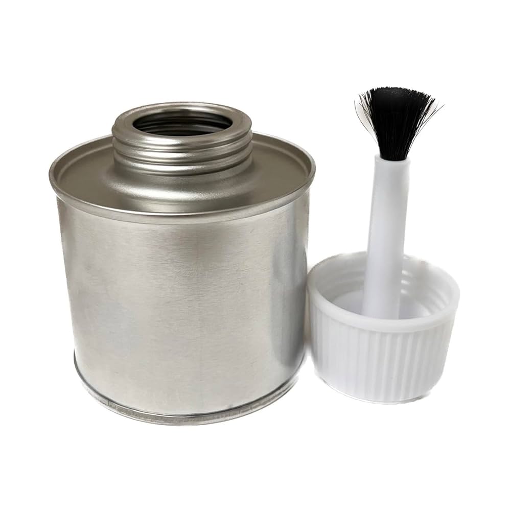 Amazon | 好川産業 刷毛付ネジ口缶 100ml | 塗料缶・ペンキ