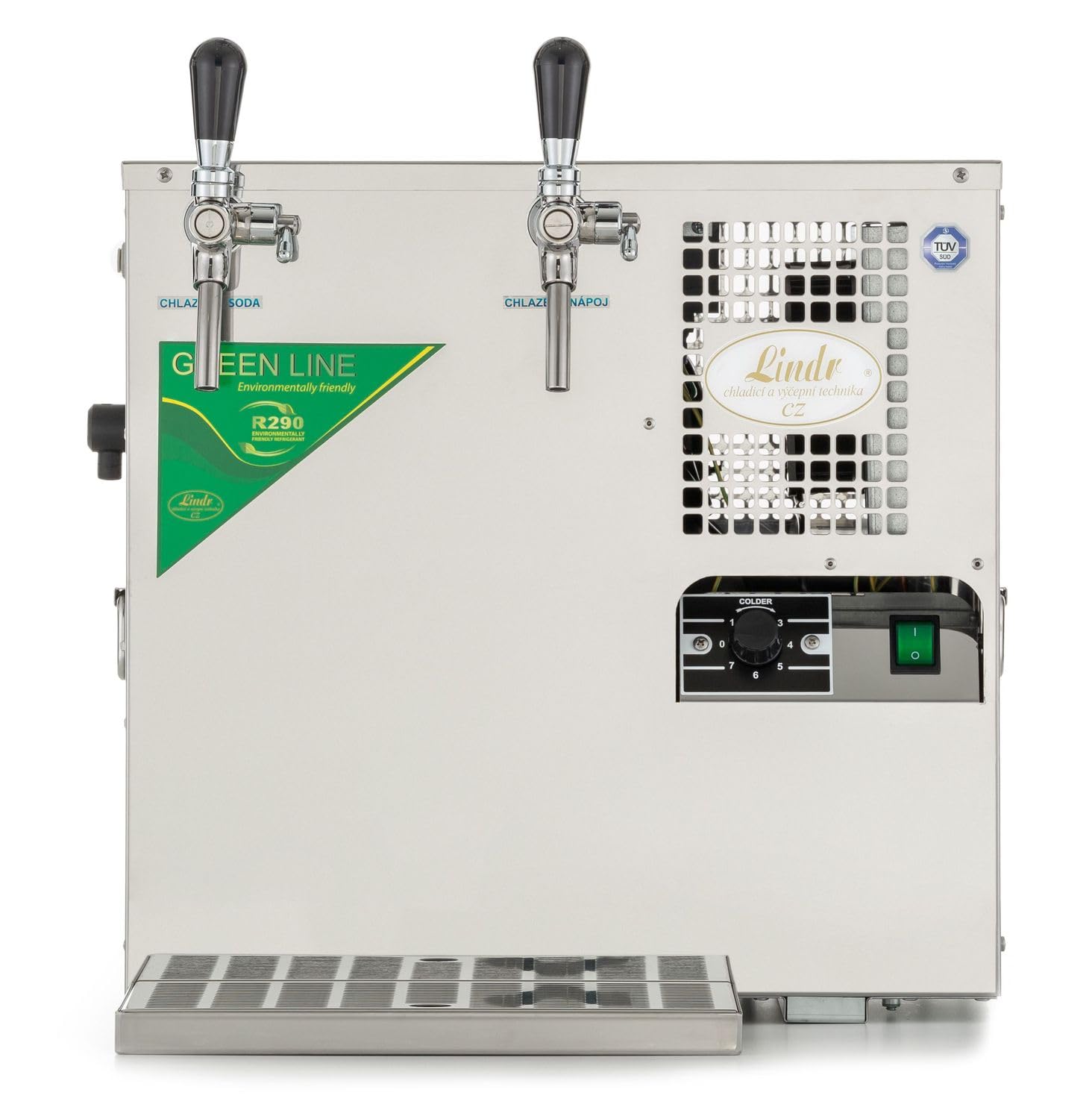 Saturator do wody, dystrybutor wody - AS-45, 2 liniowy