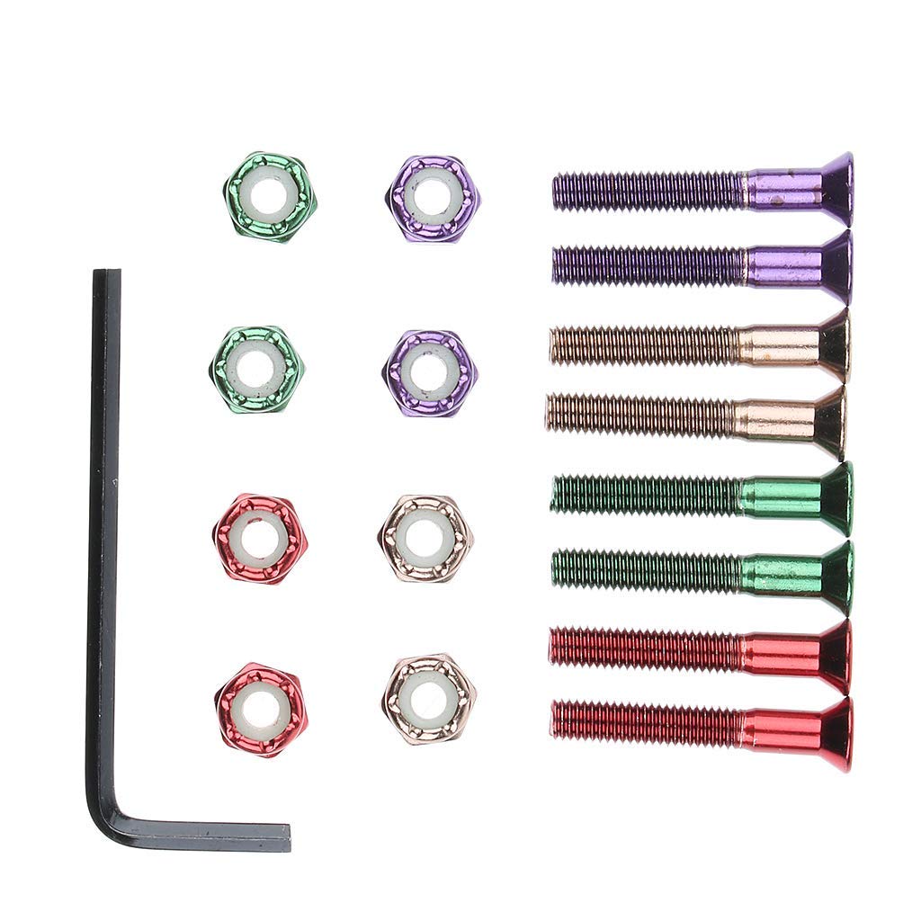 Pig Skateboard Hardware 8-Confezione - Viti E Dadi - Foto 2