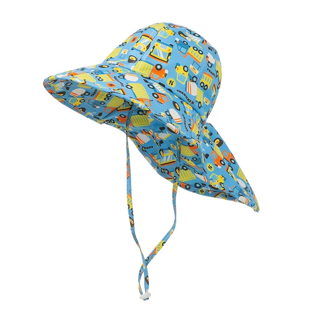 Cappello Da Pescatore Bambino - Protezione Solare UPF 50+, Regolabile, Unisex, Per Spiaggia - Foto 5