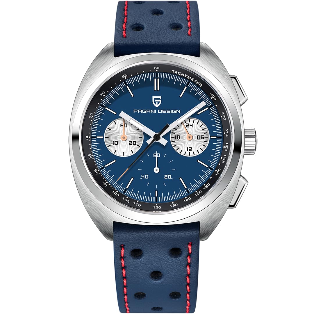 LACZ DENTONPagani Design PD1782 Watches for Men Chronograph Watches for Men Analog Watch,Men Sapphire Mirror 10Bar Waterproof Wrist Watch,VK63 Movment
