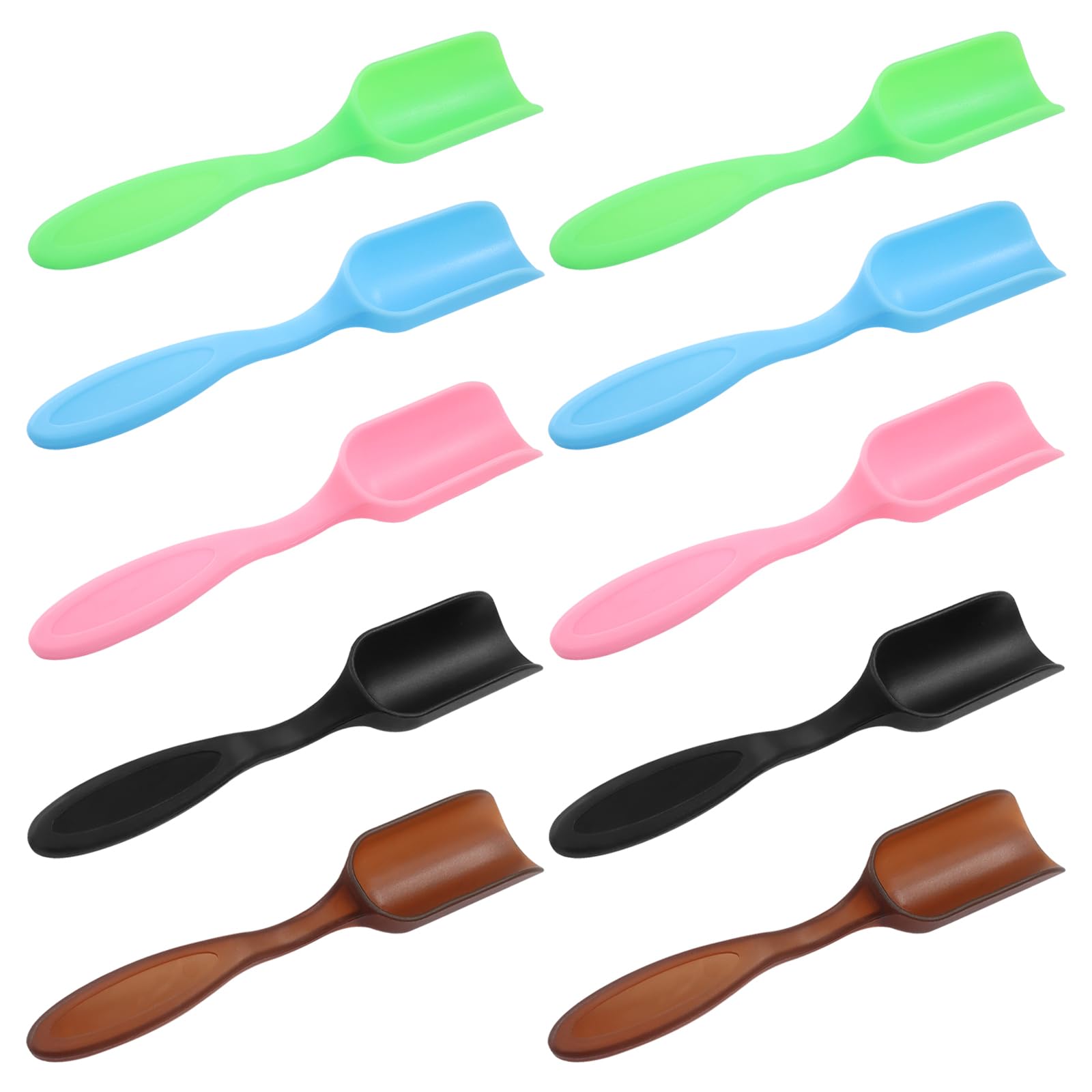 Photo 1 of OSVJE 10Pcs Plastic Mini Gardening Shovel Spoons, Colorful