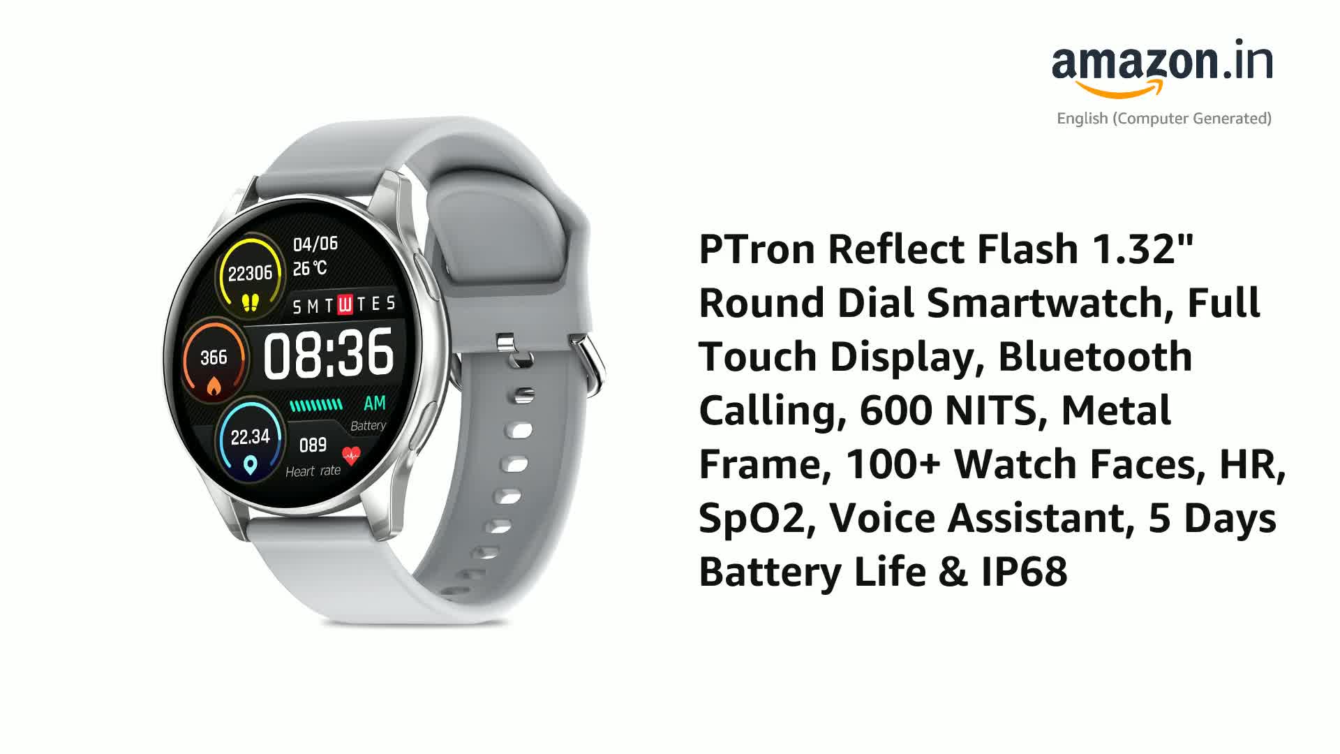 Ptron Rdflect Pro Watch PTron Reflect Flash 1.32
