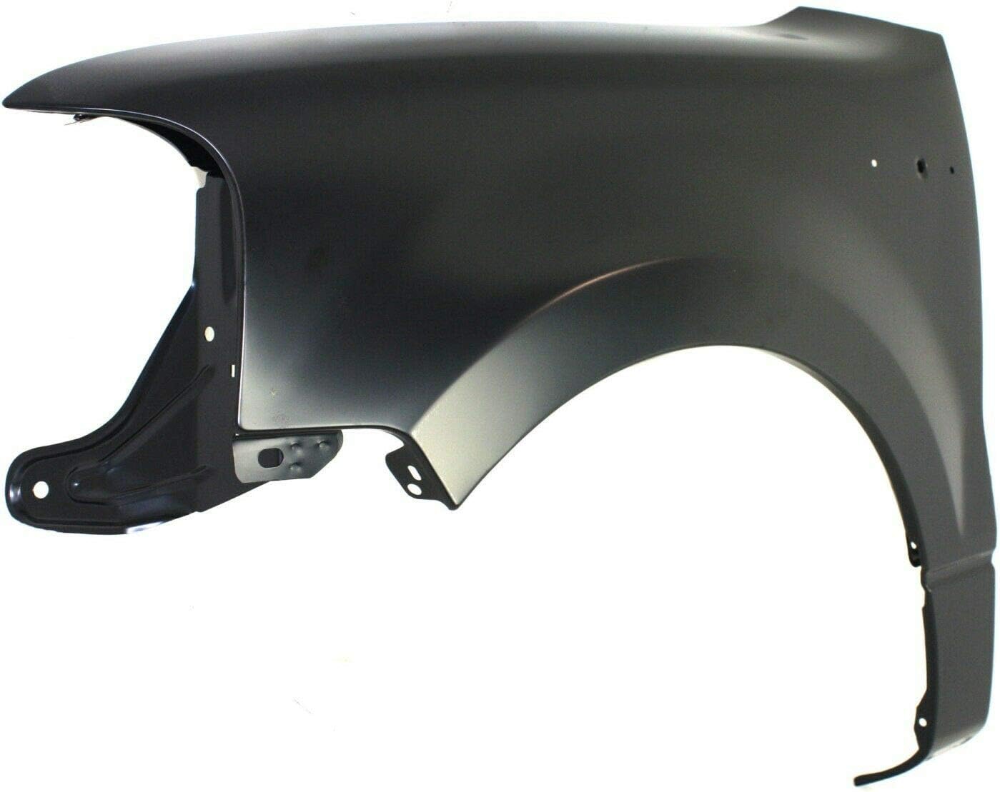 Yazyu Quarter Panel Front Left Driver Side Primed Steel Without Molding Holes for Ford for F150 FX4/Lariat/STX/XL/XLT 04-08 & 05-08 & 06-08 & FX2 07-08 1pc YZY0482