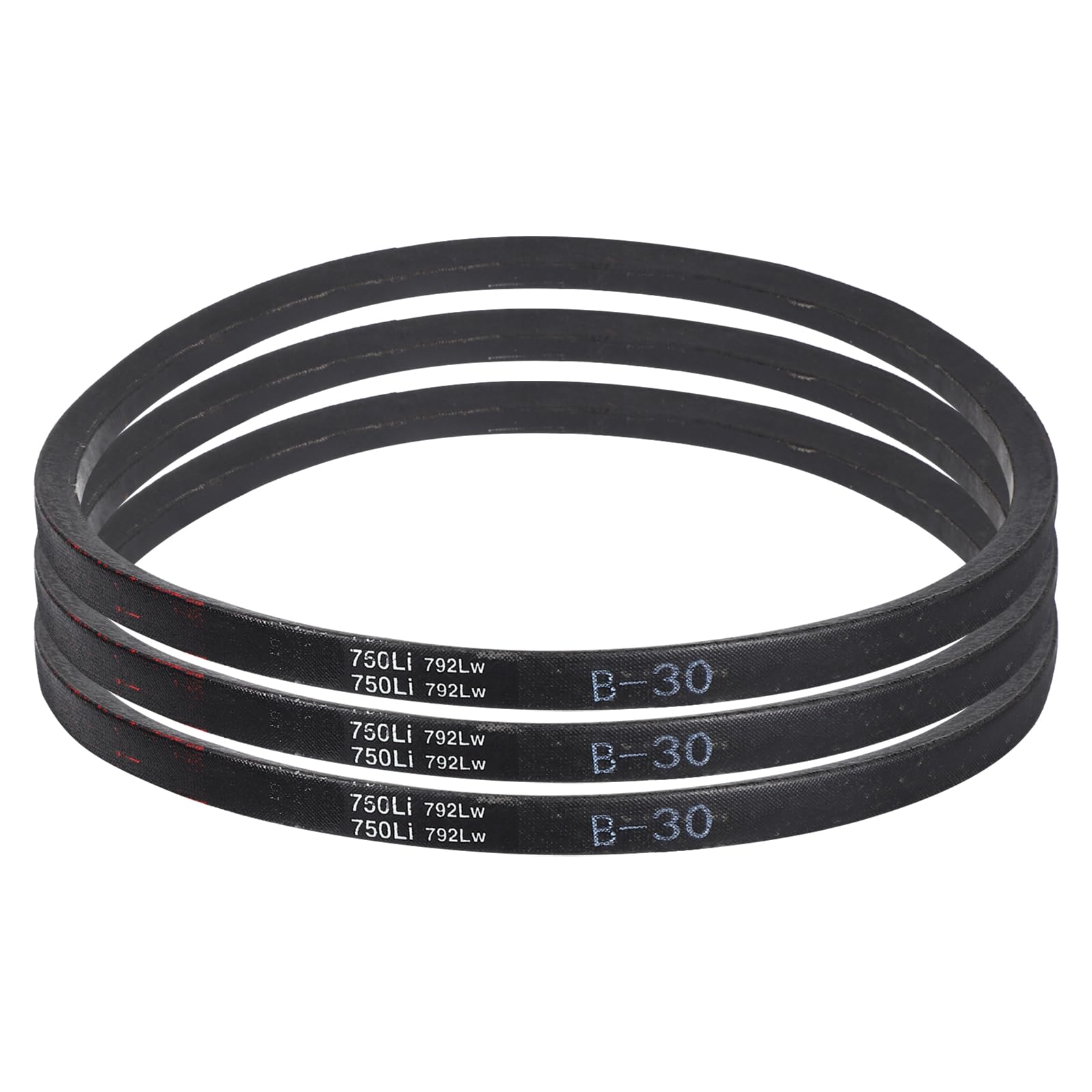 uxcell 3 Pack B45 Classic Wrapped V-Belt, 48" Outside Circumference Wrapped Industrial Rubber V-Belt B Profile V-Belt for Industrial Machinery Equipment, Black — Amazon image 31