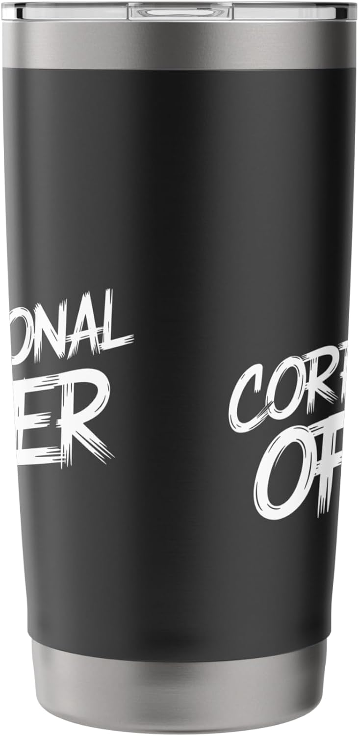 Correctional Officer Stainless Steel Insulated Tumbler - Image 4