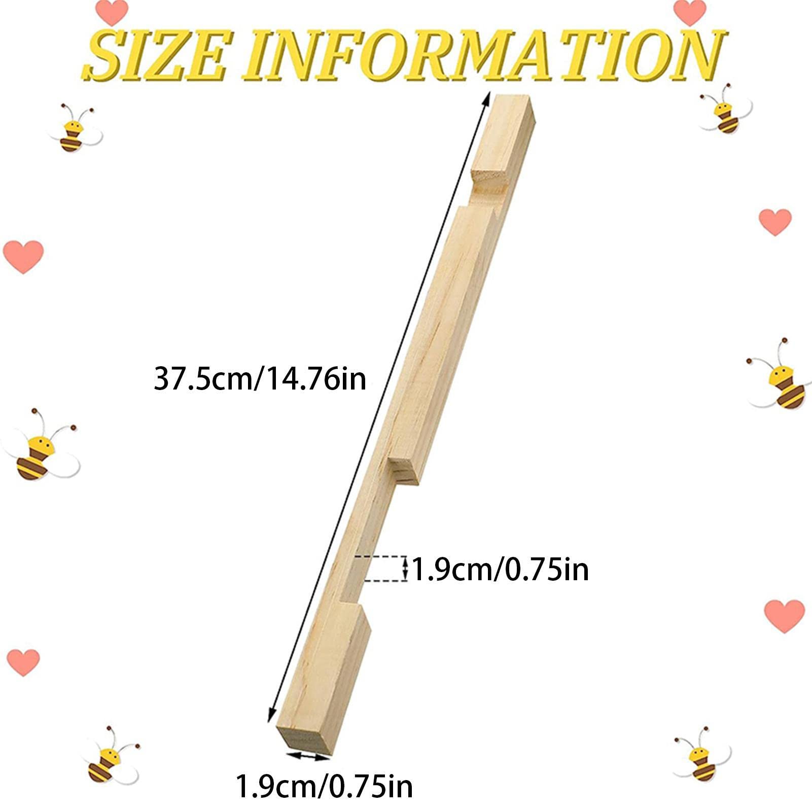 Riduttore Di Ingresso Per Alveare In Acciaio Inox (4 Pezzi) Honey Lake: Antitopi E Regolabile Per Arnie Langstroth 8 O 10 Telai