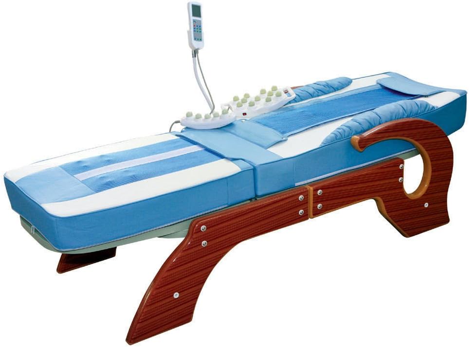 FIR FAR Infrared Jade Roller Therapy Massage Table Bed (Blue)