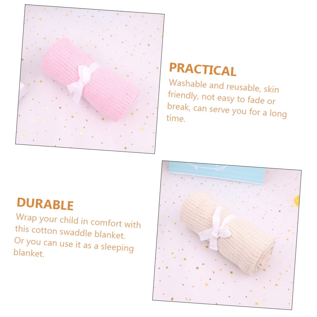 Abaodam 6 Pezzi Coperta Per Condizionatore D'Aria Per Bambini Asciugamano Con Cappuccio Per Bambini A Tema Swaddle Coperta Con Cappuccio Per Ragazzi Giocattoli Salviette In Mussola Per