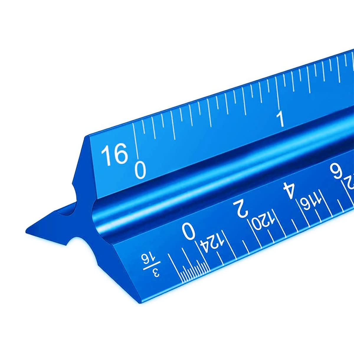 Buy Architectural Scale Ruler, Imperial Measurements 12'', Triangular