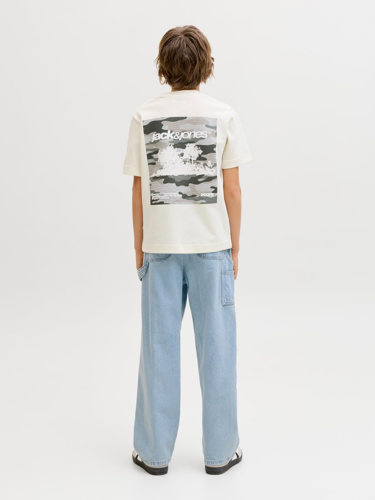 Jack & Jones Herren Jjialex Jjcarpenter Ns 850 Sn Jnr Jack & Jones Boy Baggy Fit Jeans Jjialex Jjcarpenter Ns 850 Ln Jnr Baggy Fit Jeans Junior