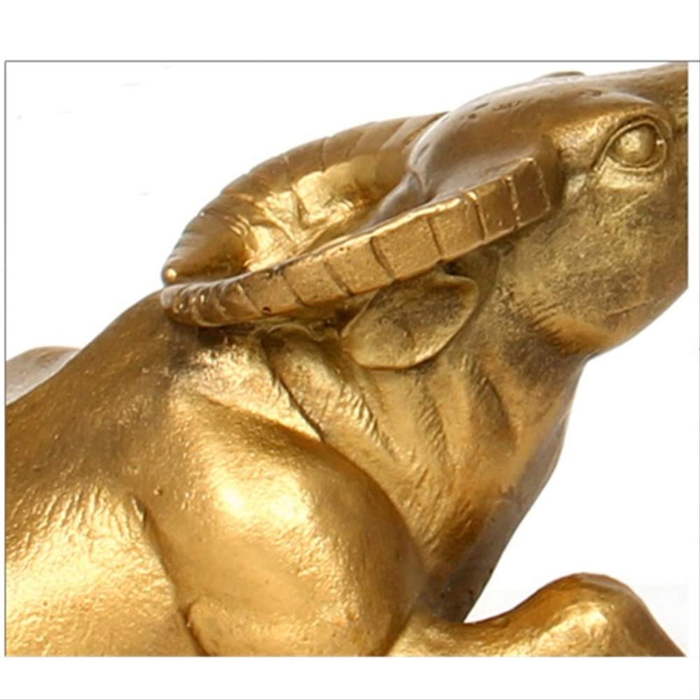Wół rzeźba artystyczna chiński zodiak statua bydła figurka zwierzątko sztuka z mosiądzu i rękodzieło dekoracja domu Feng Shui