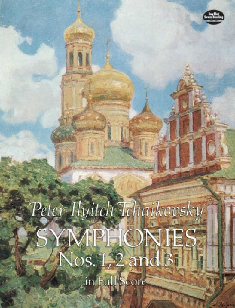 Peter Ilyich Tchaikovsky | Symphonies Nos. 1 2 and 3 in Full Score per Orchestra Completa | Spartito Orchestrale Integrale per Direttori Compositori e Studenti | Winter Daydreams Little Russian Polish