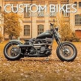 TGSC Custom Bikes Kalender 2026, 16 Monate (Septer 2025-Dez. 2026), Familien-Quadratwand, 2026 UK, Planer mit großem Raster für die Organisation zu Hause oder im Büro – 2026/2025 UK