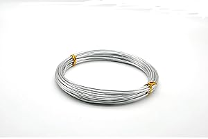 12-Gauge Aluminum Craft Wire for DIY Enthusiasts