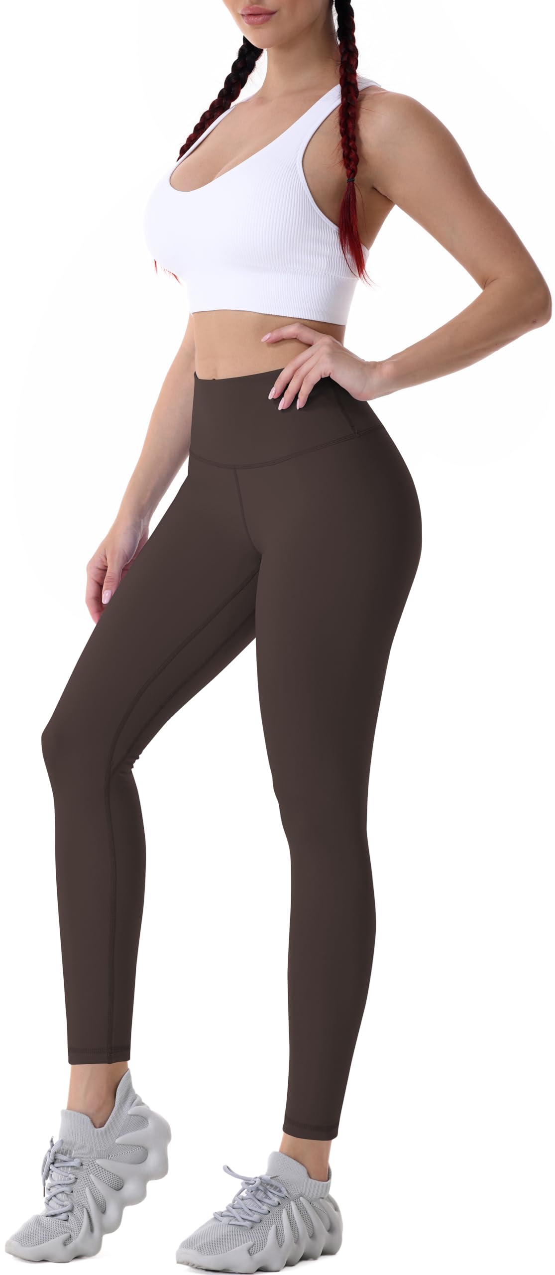 Sunzel Butterflycra - Leggings de Entrenamiento para Mujer con Fruncido Oculto, Cintura Alta, Levantamiento de glúteos, Pantalones de Yoga con Control de Abdomen