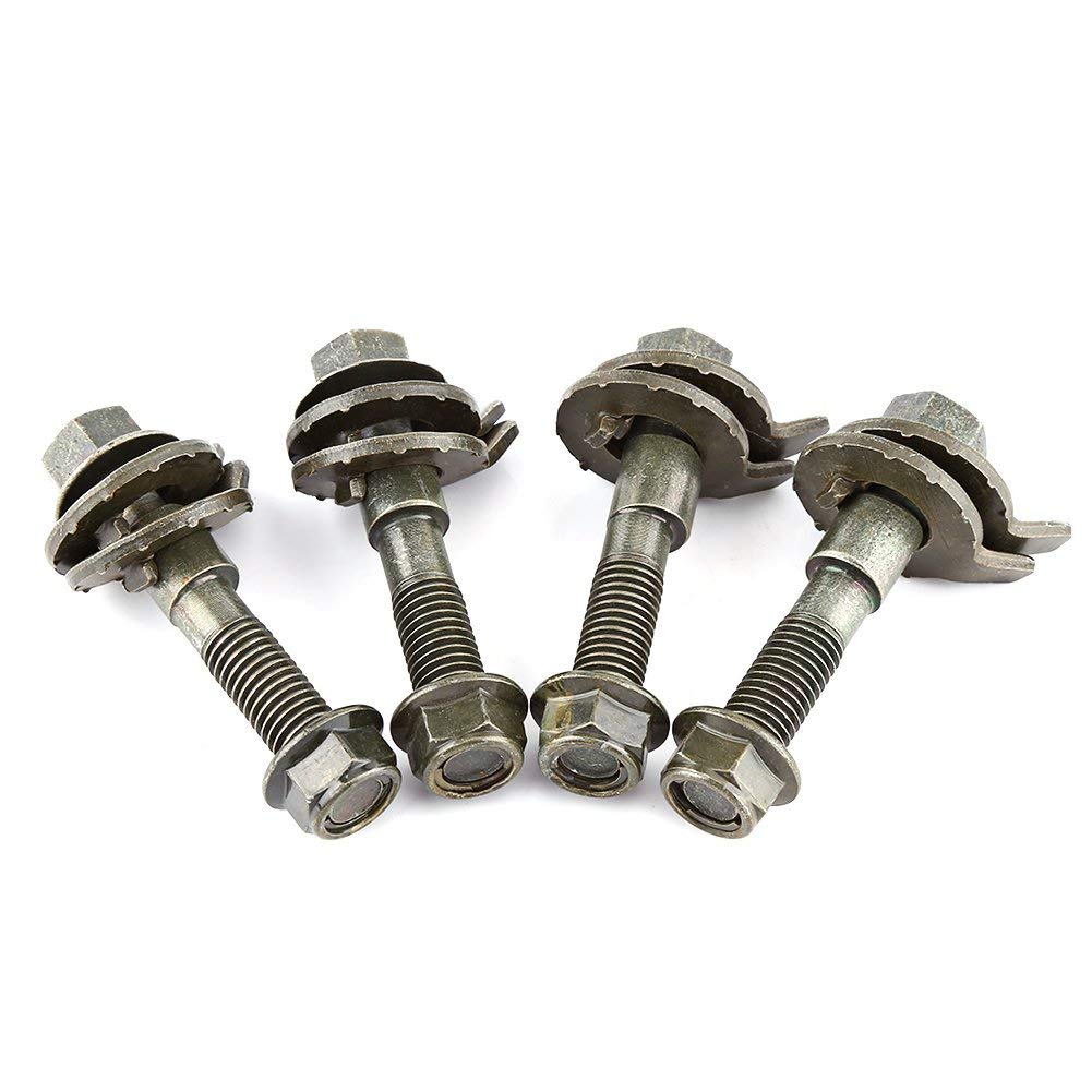 Cam , 4Pcs 14mm Veicoli Kit di camber regolabile in acciaio a ruote con camber regolabile