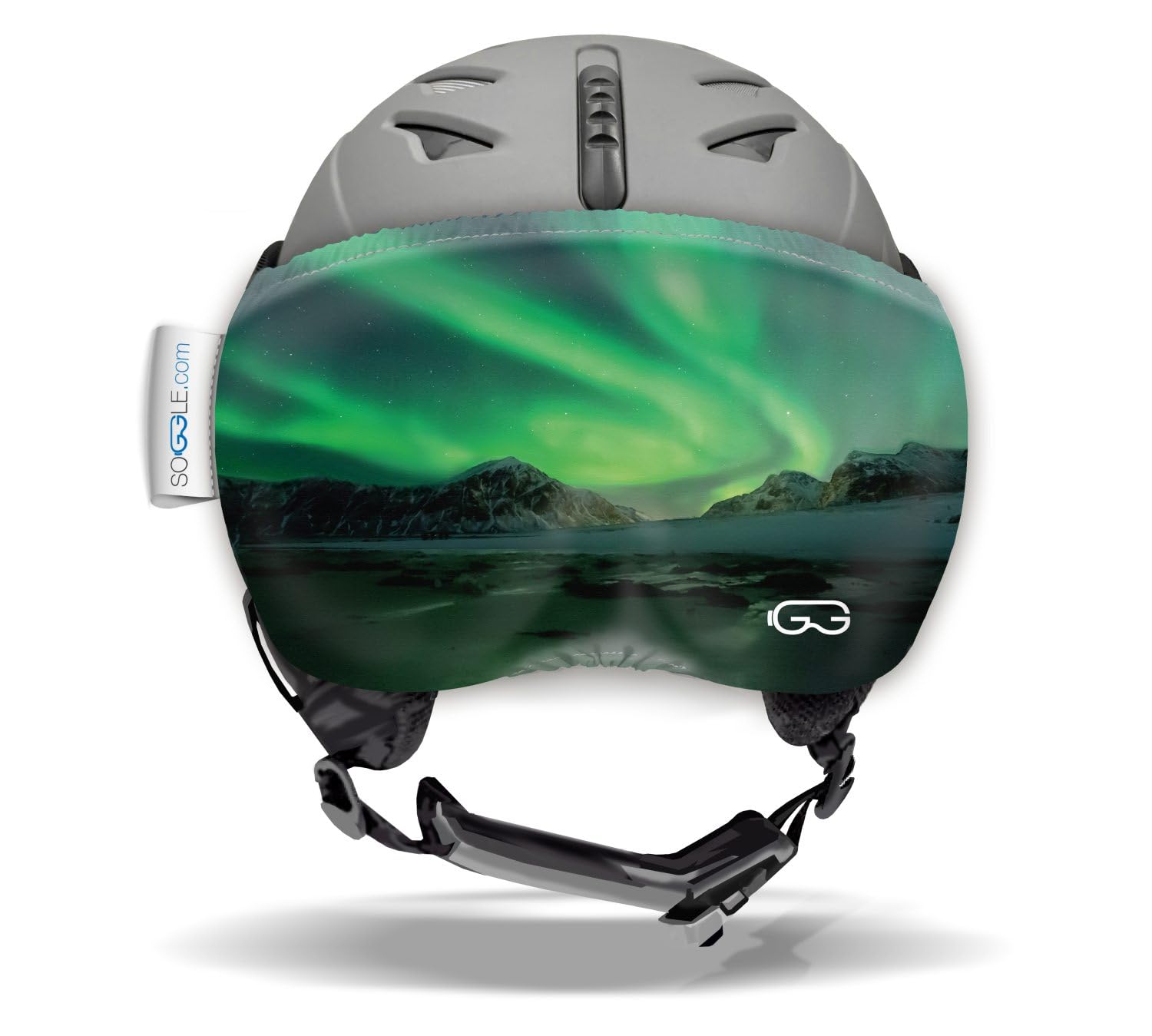 SOGGLE Visor Protective Visor for Helmets with Visor (Ski Helmets), Color: Vizor Lofoten