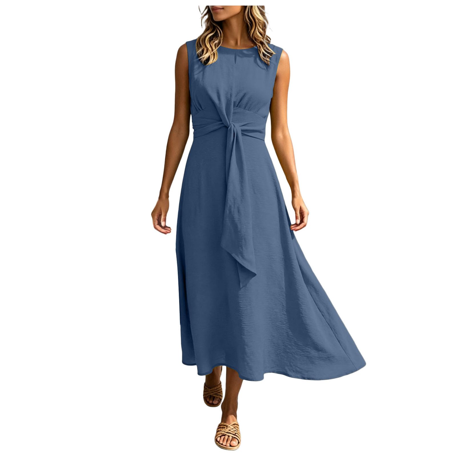 Robe mini trapèze fluide pour silhouette élancée et chic - 8