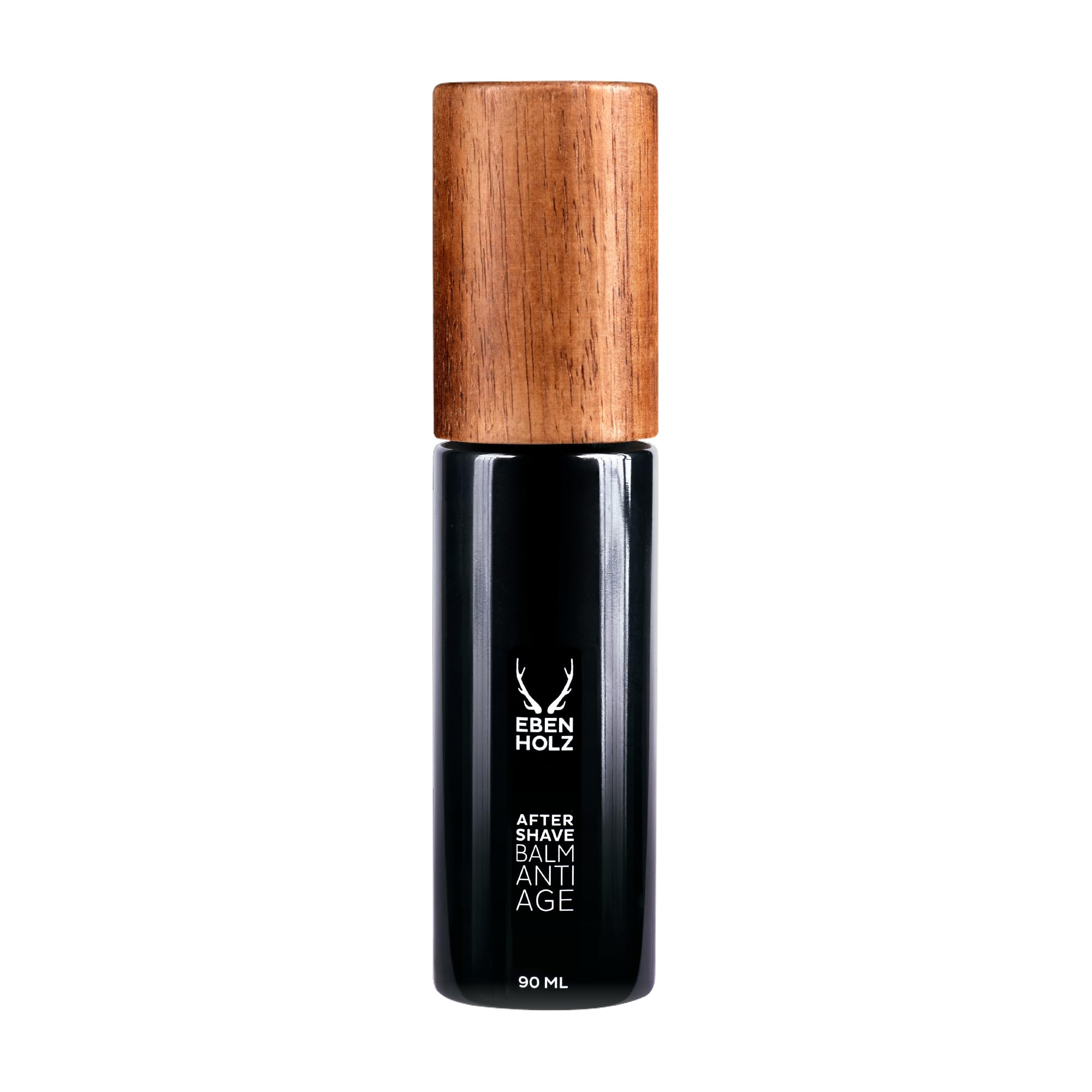 EBENHOLZ skincare After Shave Balsam für Männer, 90ml | Anti Age, gegen Rasurbrand & Rötungen, stärkt die Hautbarriere, spendet Feuchtigkeit, zieht schnell ein