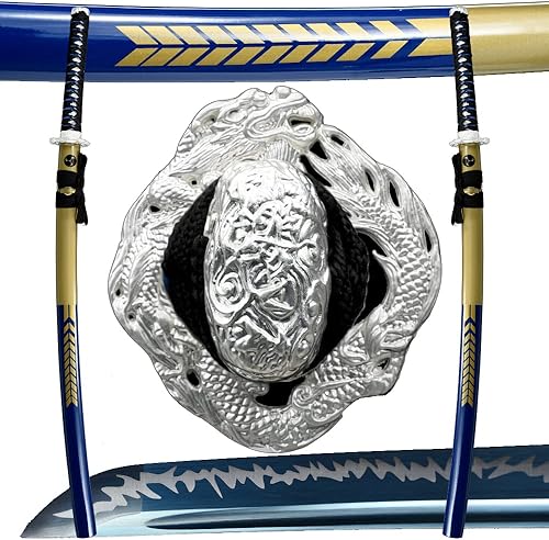 Miniatura 1 de 1095 arcilla templada de acero de alto carbono, Hademade - Espada samurái tradicional forjada a mano completa, espada katana japonesa afilada