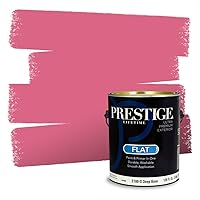 Vista 404 de Pintura interior + imprimación PRESTIGE, todo-en-uno, 1 galón, acabado plano, color comparable al Valspar* Royal Garnet*