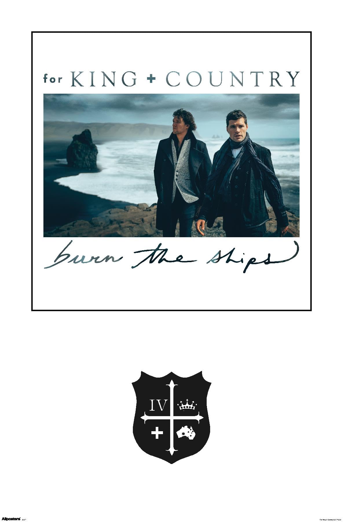 for KING & COUNTRY Burn The Ships Poster Review