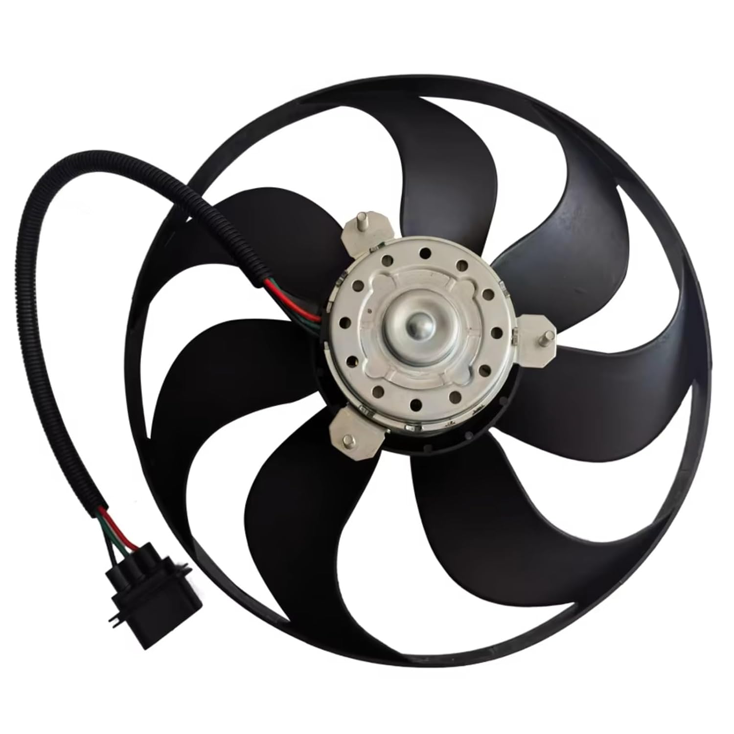 Engine Cooling Fan Radiator Cooling Fan Motor 1C0959455 6N0959455L for Skoda for Fabia 1999-2002 2003 2004 2005 2006 2007 2008