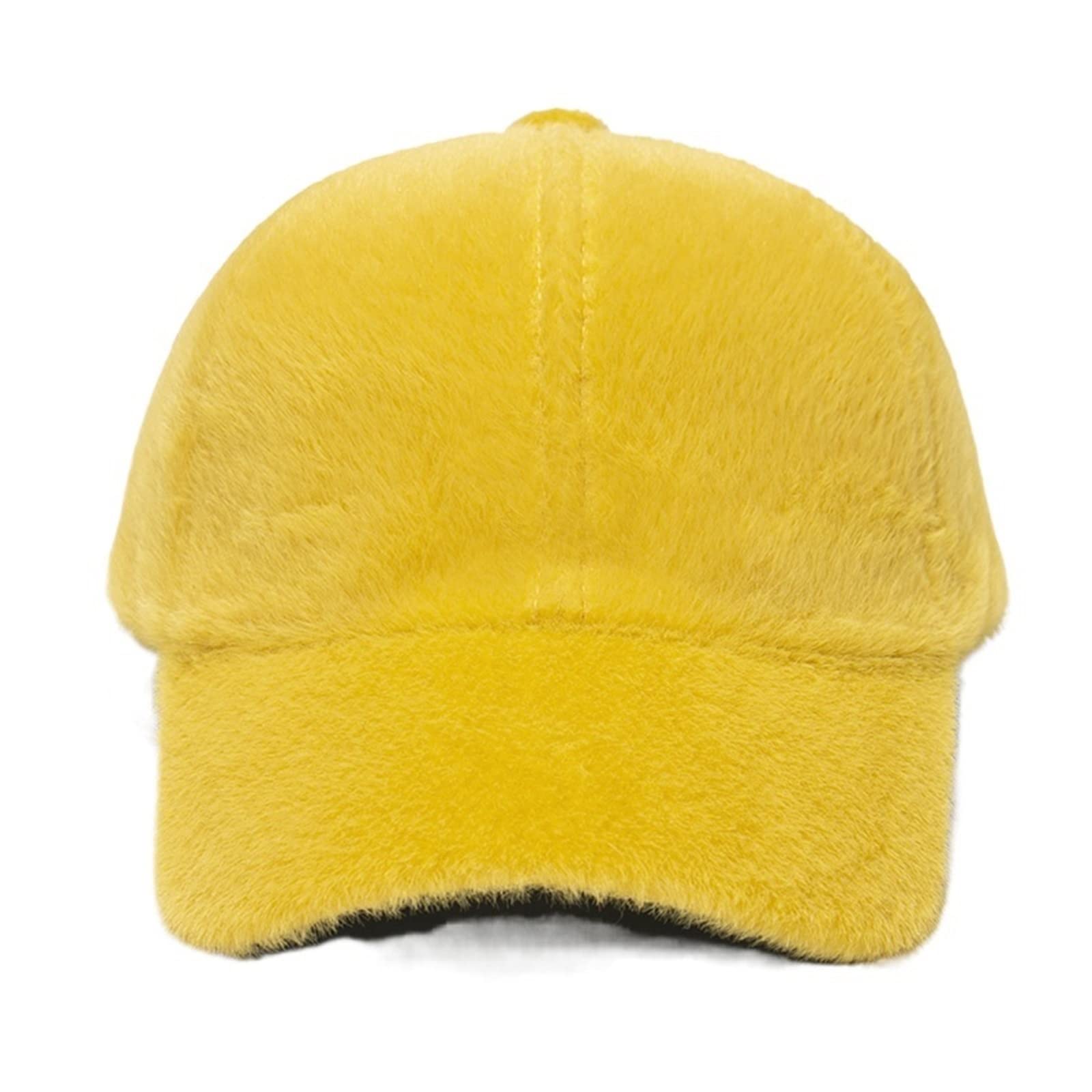 YNTIMEYNTIME Warm Hat, Autumn And Winter Baseball Cap Women's Outdoor Travel Warm Peaked Cap Solid Color Hat