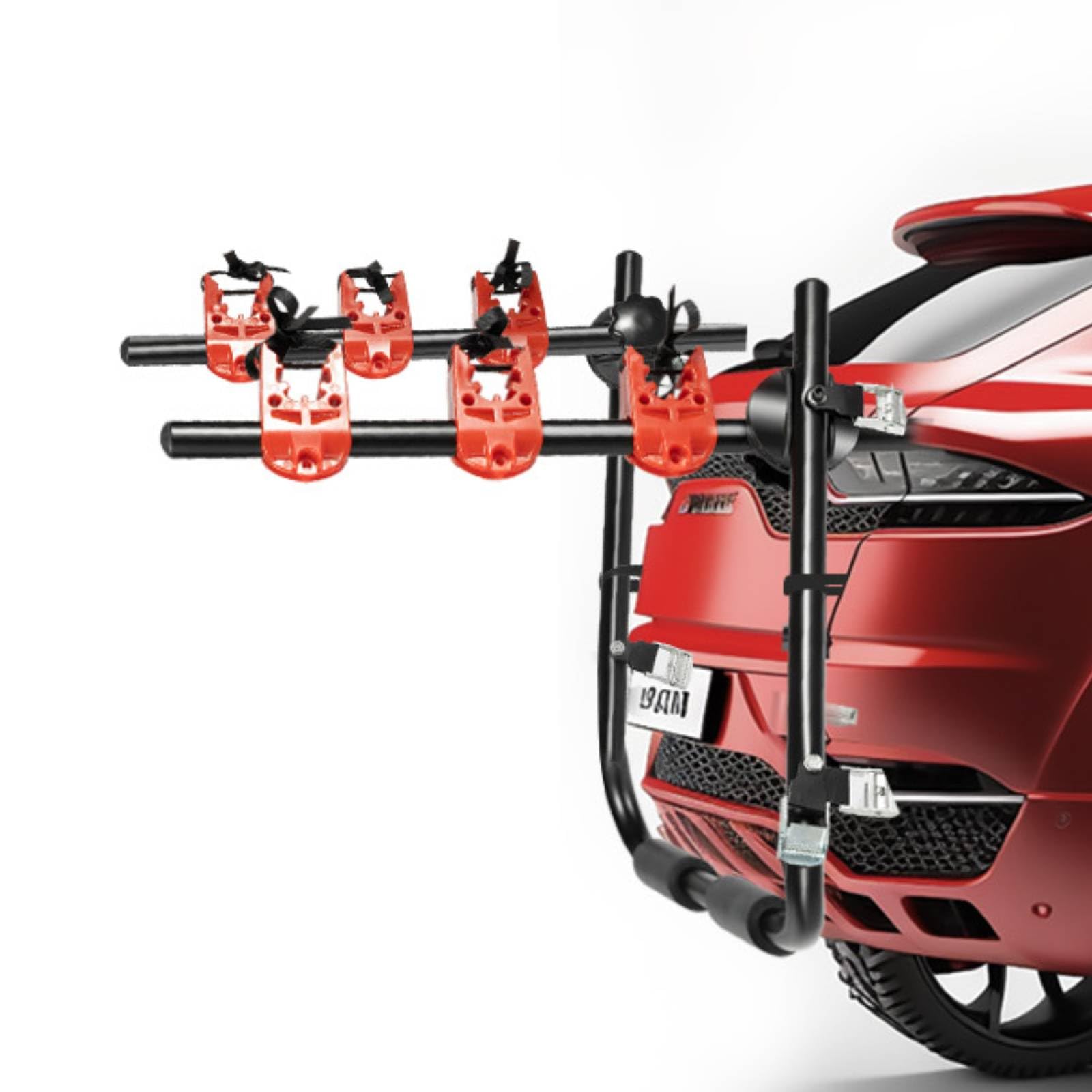 Bike Rack For Car 3-Bike Hitch Mount Rack, Trunk Mount Bike Rack