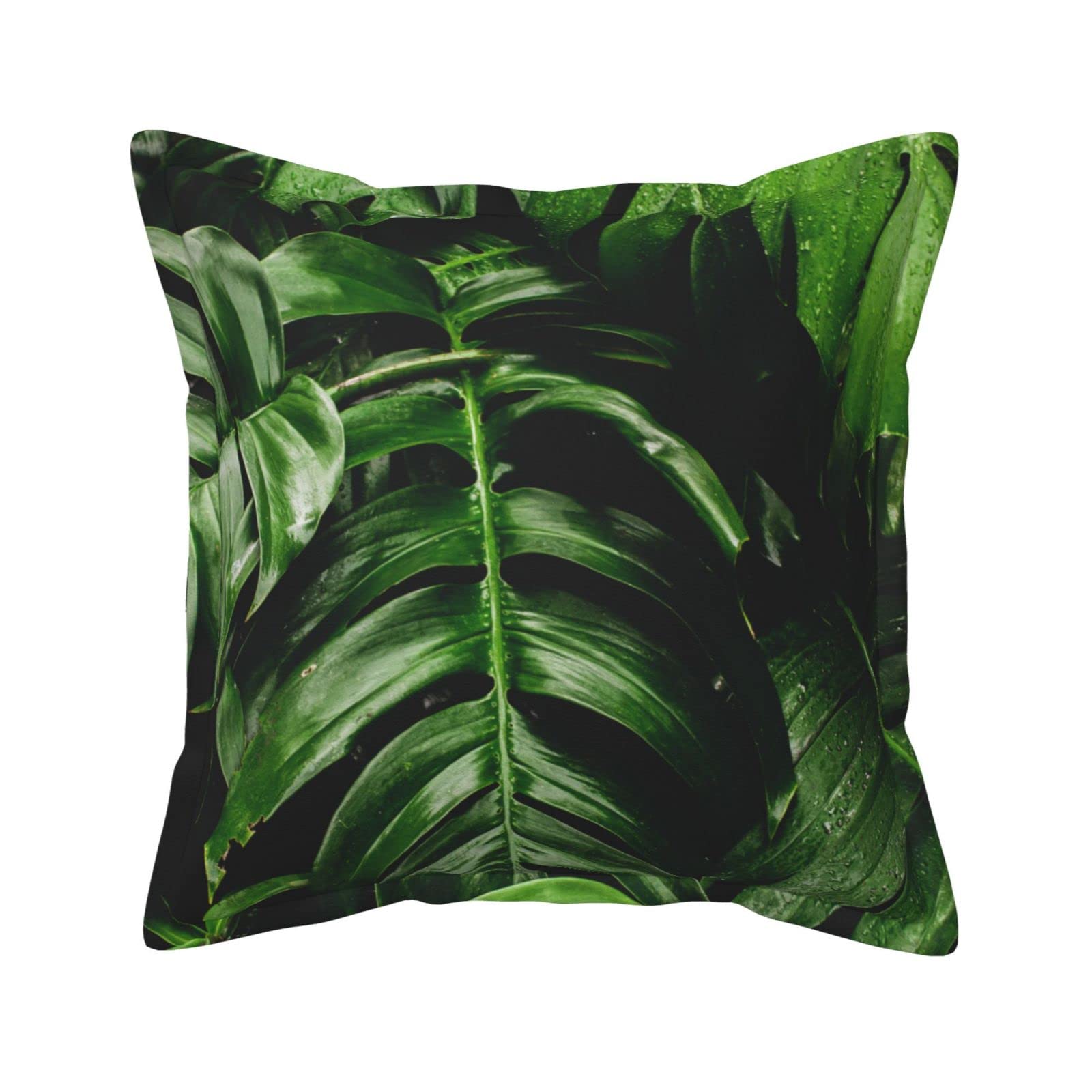 Housses de coussin en similicuir tropical pour votre coin lecture