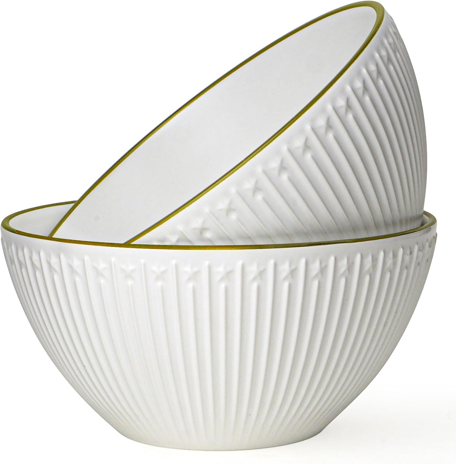 Wareland Salad Bowls 8 inch, Large Serving Bowls 65 oz