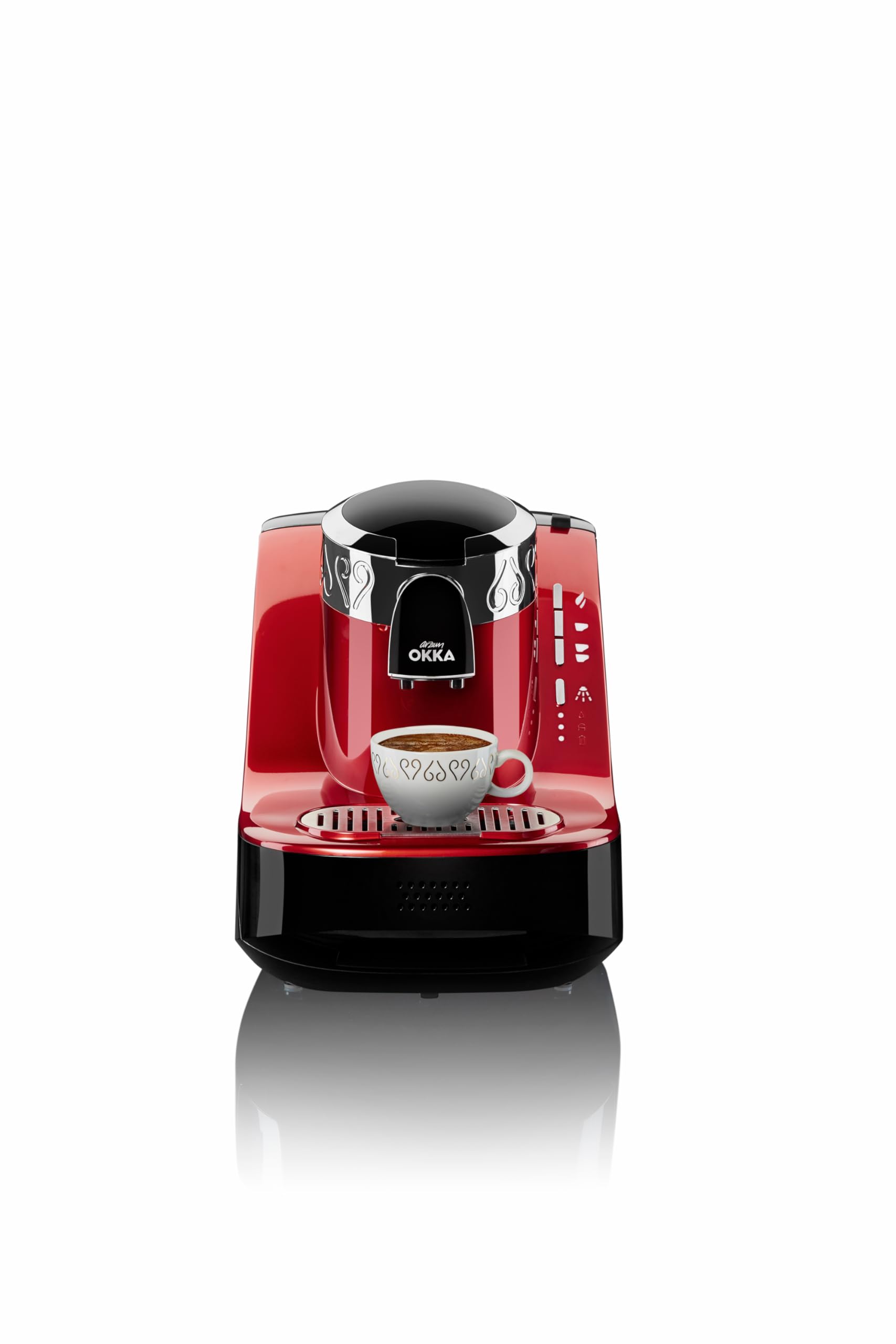 Okka Turkish Coffee Maker Red