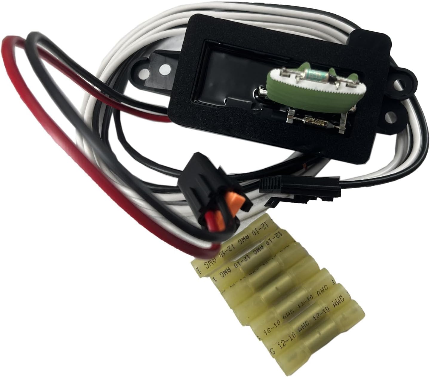 DEVMO 89019089 HVAC Blower Motor Fan Resistor Compatible with 1999-2006 Silverado Sierra 1500 2500 3500, 2000-2002 Yukon Replaces 973-004, 89018597, 22807122, RU371