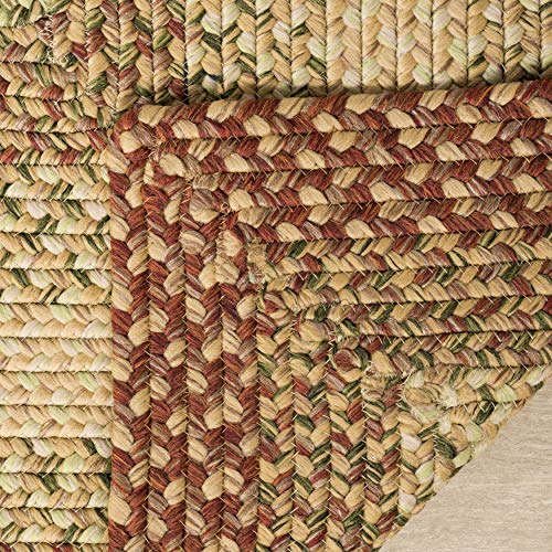 Safavieh Braided Collection 2'3" X 6' Rust / Multi Brd303A Handmade Country Cottage Reversible Runner Rug #TOP15
