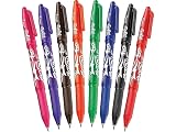 PILOT Pen 31569 FriXion Ball Erasable &, Assorted Color Inks, 8-Pack Pouch – view 2