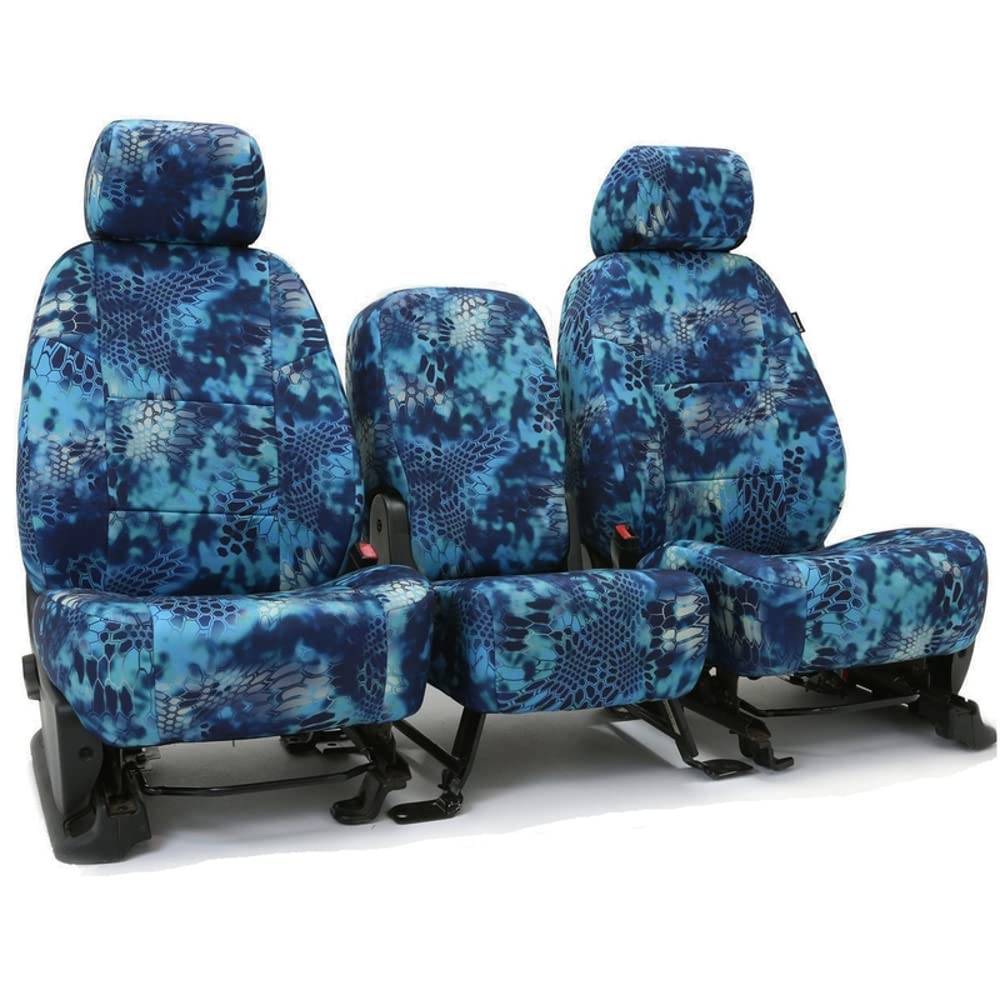 Skanda Custom Fit Seat Cover Designed for Select Ram Models: 1 Row, Neosupreme Fabric, Kryptek Pontus Solid
