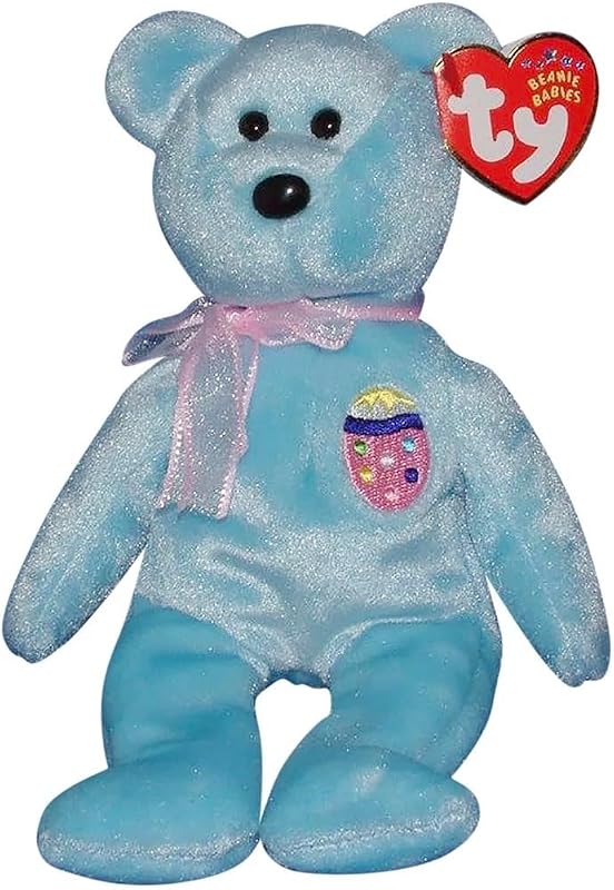 Ty Beanie Baby - Eggs II The Blue Bear (8.5in)
