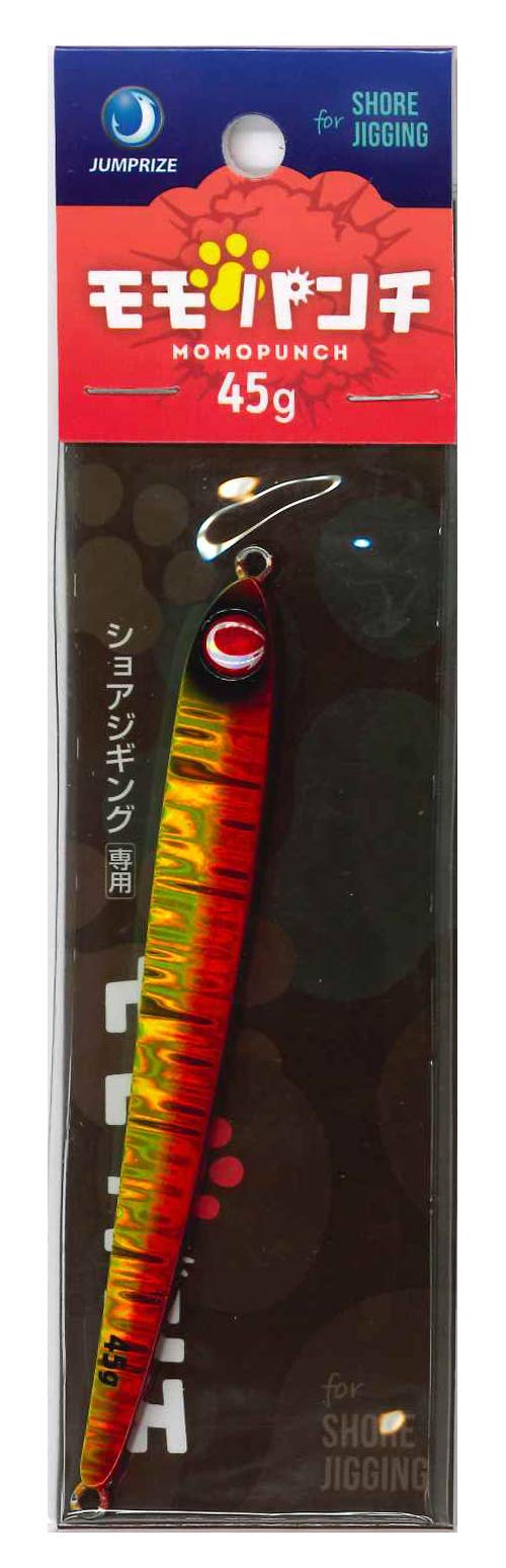 JUMPRIZE(ジャンプライズ) メタルジグ モモパンチ 45g #11 赤金 JUMPRIZE(ジャンプライズ) メタルジグ モモパンチ 45g #11 赤金