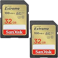 SanDisk Schede SDHC Extreme da 32 GB (confezione da 2)