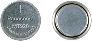 Panasonic MT920 (coin type rechargeable) lithium watch battery ...
