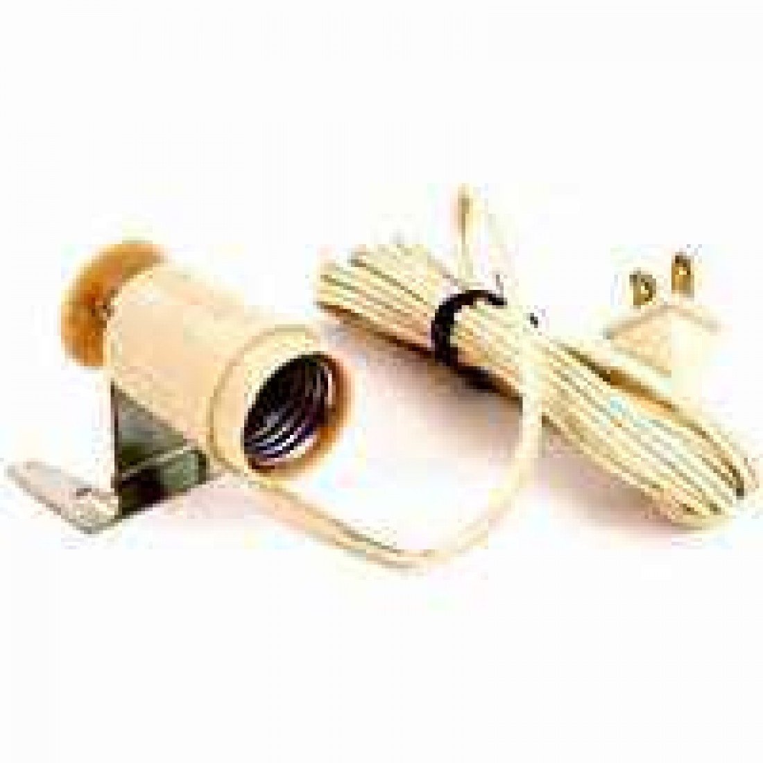 Cooper Wiring Devices C386 60W Ivory Closet Light - Light Sockets