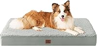 Vista 73 de EHEYCIGA Camas ortopédicas para perros, cama para perros con funda extraíble lavable, todos los tamaños de perros