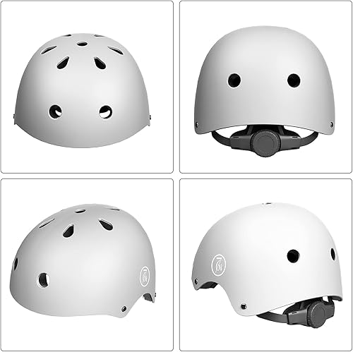 Miniatura 38 de 67i Casco de bicicleta, casco de patineta para adultos, ciclismo, scooter, cascos para hombres y mujeres, casco de patinaje ajustable