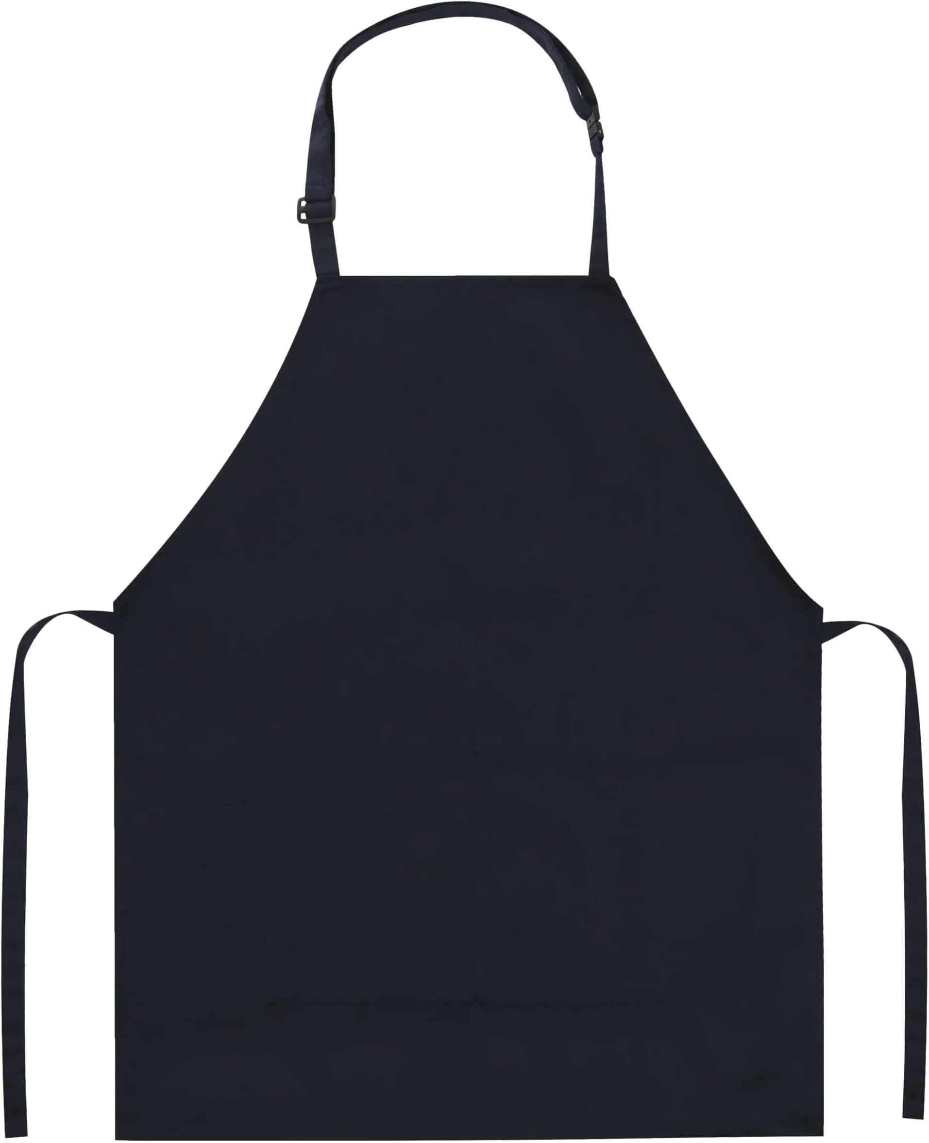 Kids Plain Apron With Front Pocket - Arts Crafts Baking Cooking Party Design Tech - White Black Cream Navy