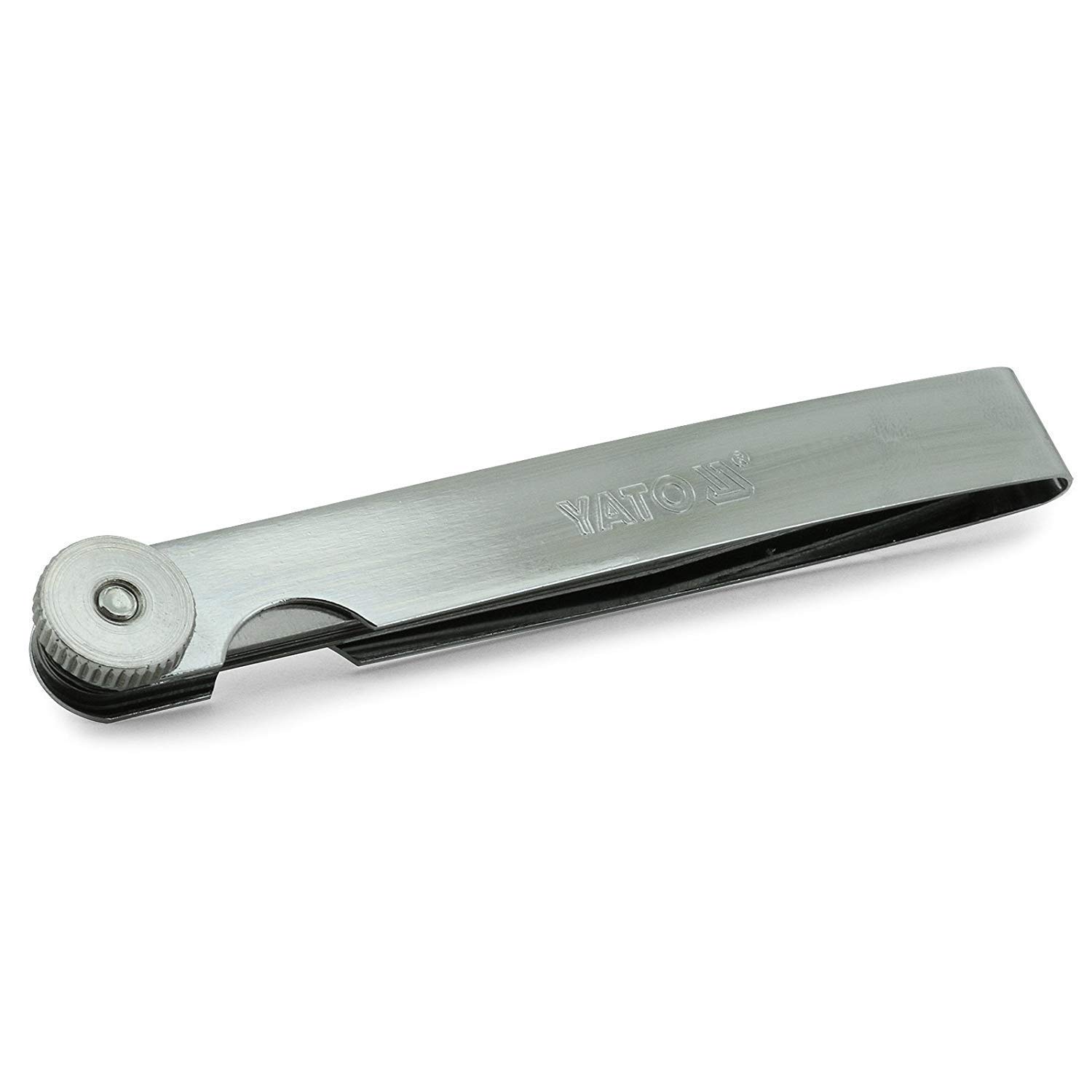 Yato Fühlerlehre 0,02–1,00 mm, 17-teilig, 100 mm lang