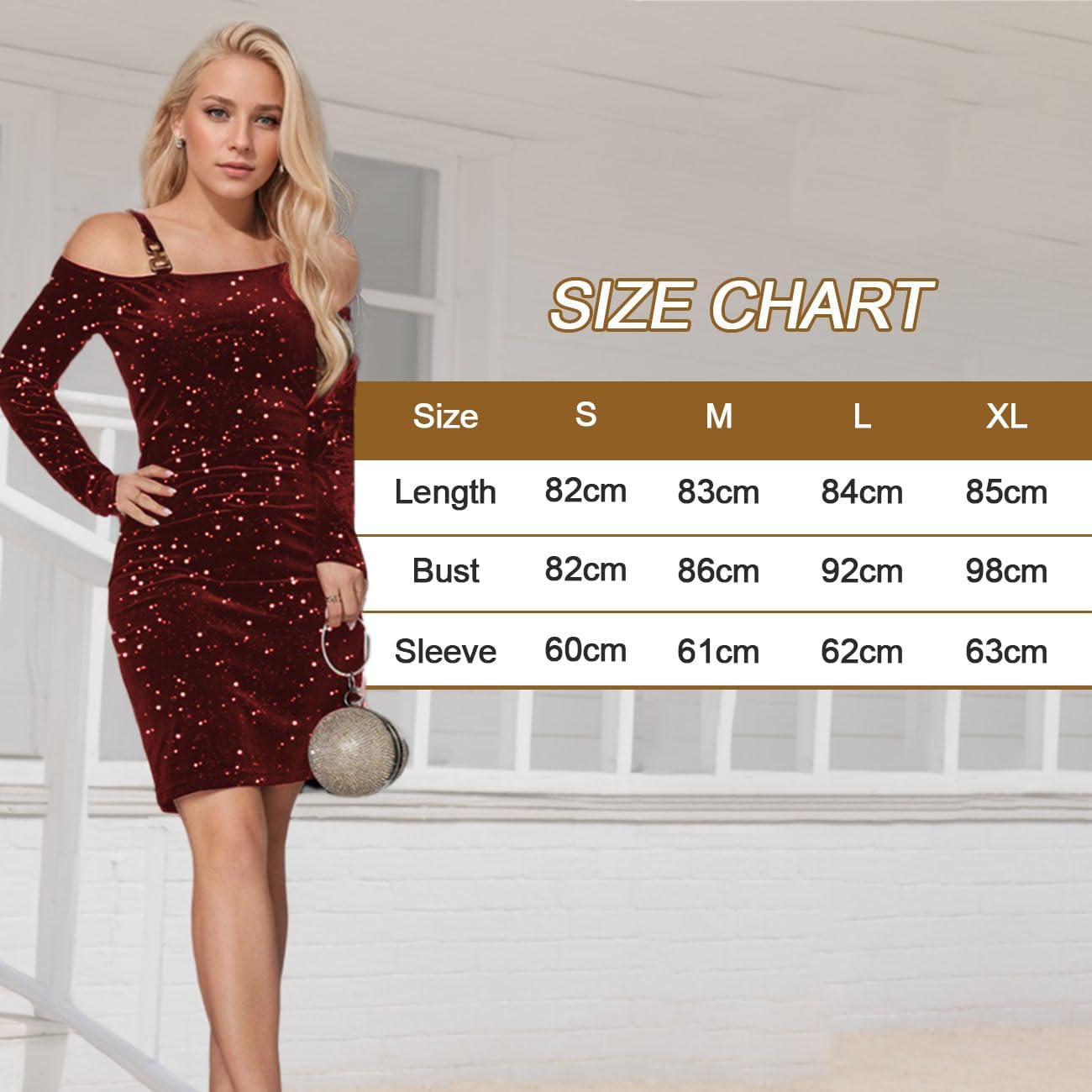 Mini Robe Sexy à Paillettes pour Femmes, Anniversaire Robes Off Shoulder Boucle Carrée épaules Inclinées, Robe Enveloppante à Plis au Bas de la Taille Robe de Soirée Moulante, Noire, S-L