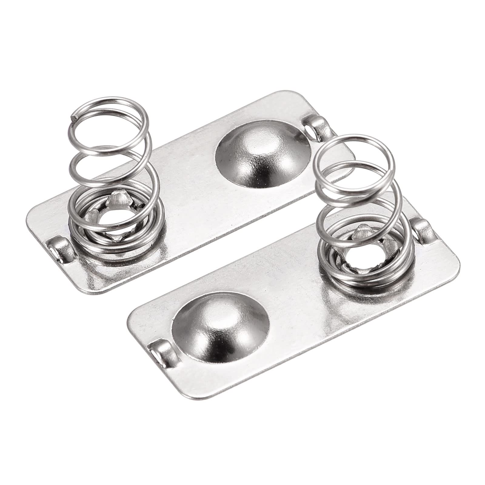 MECCANIXITY Battery Spring Plate AAA Battery Contact Nickel Plate 20mmx9mm for DIY 20 Pcs