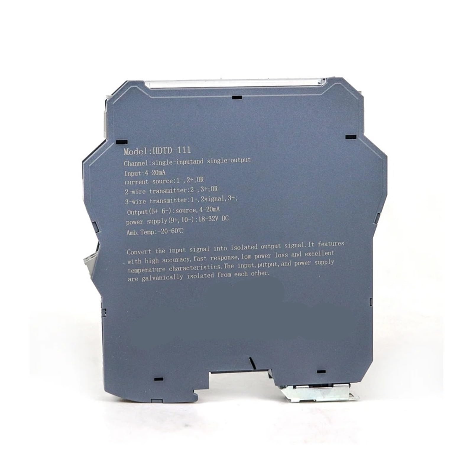 KSZHZYMGX One Analog Input And Two 4 20mA Signal Output Signal Isolated Transmitter(0-10V IN_220V_0-20MA)