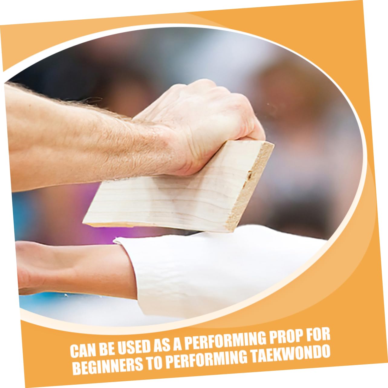 GAROZATION Convenient Daily Practice Taekwondo Board Karate Board for Breaking Beginners